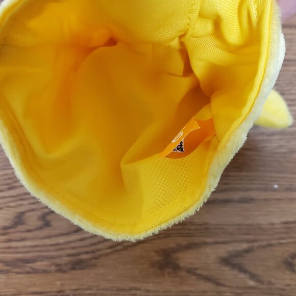 Plush Yellow Dinosaur 9" Tall Hand Puppet by VIP Kid - Picture 5 of 6